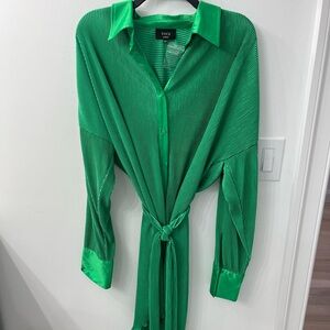 VICI DOLLS Green wrap dress Size L